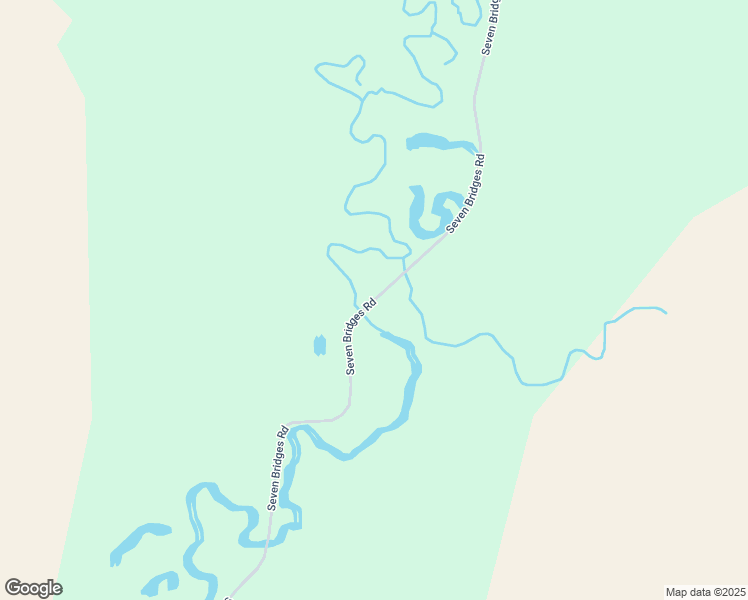 map of restaurants, bars, coffee shops, grocery stores, and more near Seven Bridges Road in Division No. 6