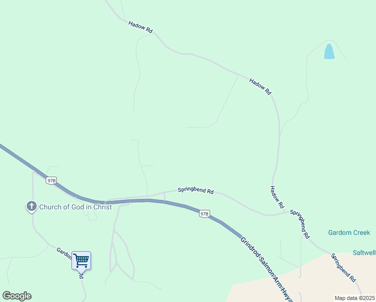 map of restaurants, bars, coffee shops, grocery stores, and more near 55 Furlong Road in Enderby