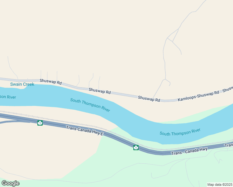 map of restaurants, bars, coffee shops, grocery stores, and more near 4164 Shuswap Road East in Kamloops