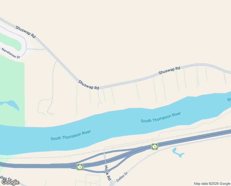 map of restaurants, bars, coffee shops, grocery stores, and more near 432 Pintail Road in Kamloops