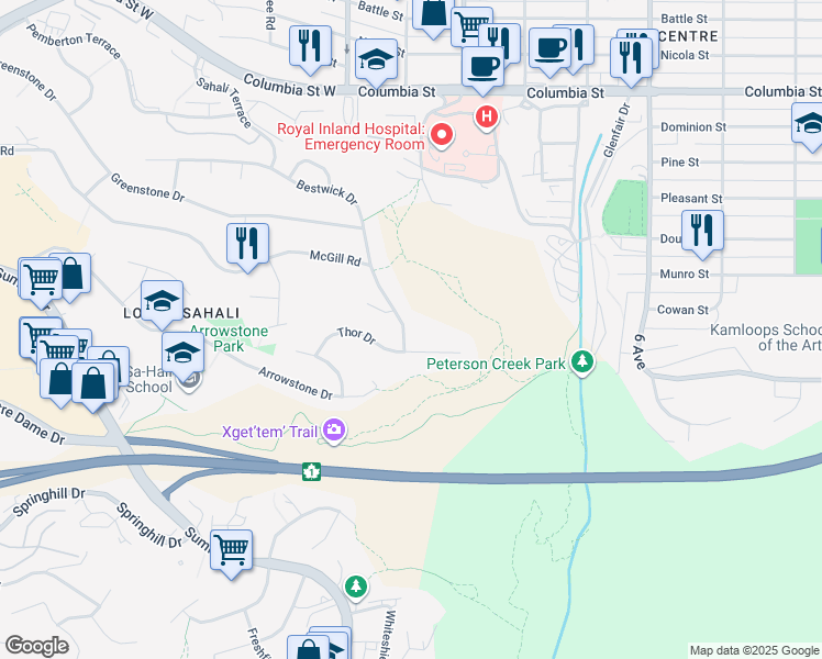 14 Bestwick Drive, Kamloops BC Walk Score
