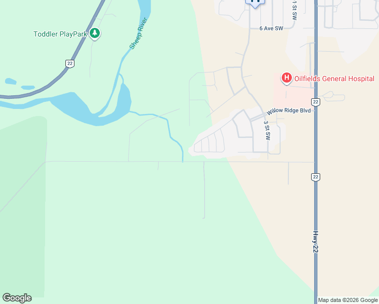 map of restaurants, bars, coffee shops, grocery stores, and more near 263 Willow Ridge Manor Southwest in Diamond Valley