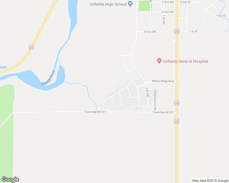 map of restaurants, bars, coffee shops, grocery stores, and more near 220 Willow Ridge Manor Southwest in Black Diamond