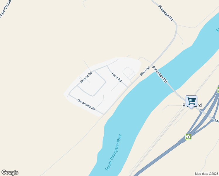 map of restaurants, bars, coffee shops, grocery stores, and more near 4953 River Road in Pritchard