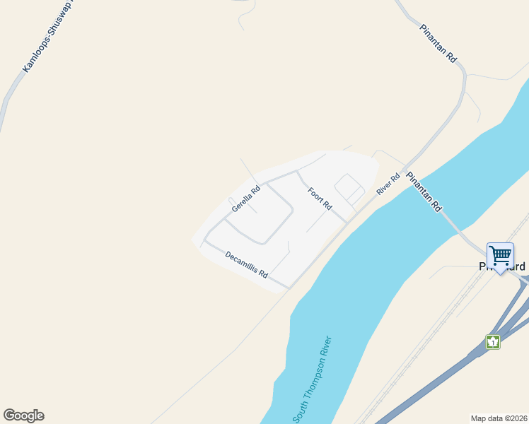 map of restaurants, bars, coffee shops, grocery stores, and more near 1348 Bostock Crescent in Pritchard