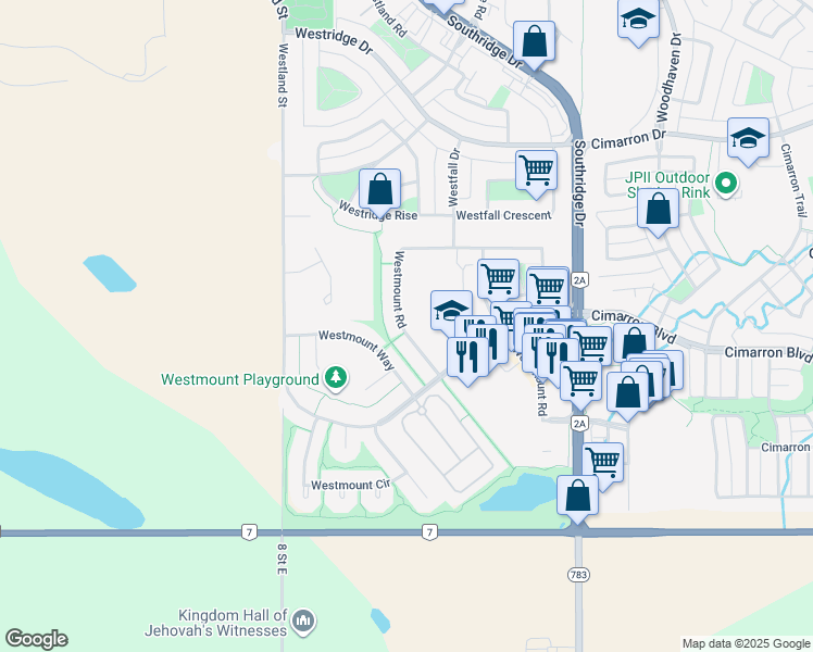 108 Westmount Road, Okotoks AB Walk Score