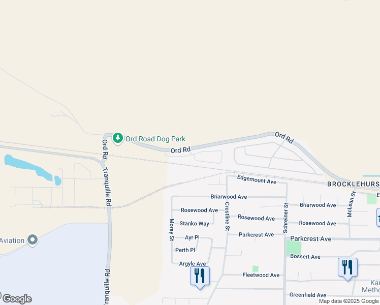 map of restaurants, bars, coffee shops, grocery stores, and more near in Kamloops