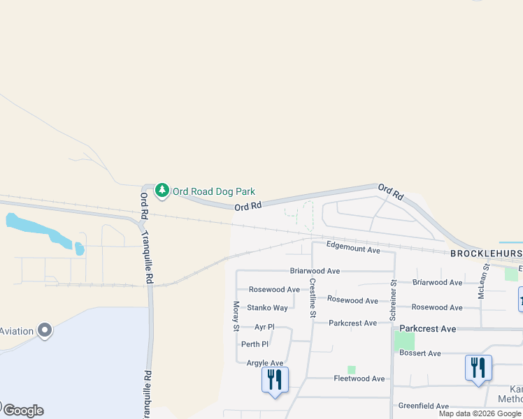 map of restaurants, bars, coffee shops, grocery stores, and more near in Kamloops