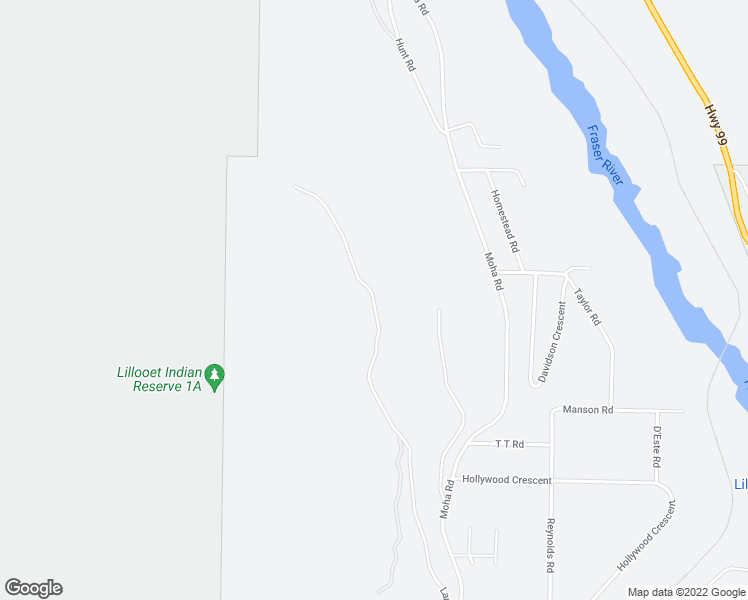 map of restaurants, bars, coffee shops, grocery stores, and more near Unnamed Road in 100 Mile House