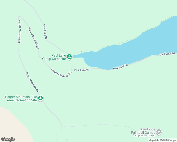 map of restaurants, bars, coffee shops, grocery stores, and more near 1820 Paul Lake Road in Pinantan Lake