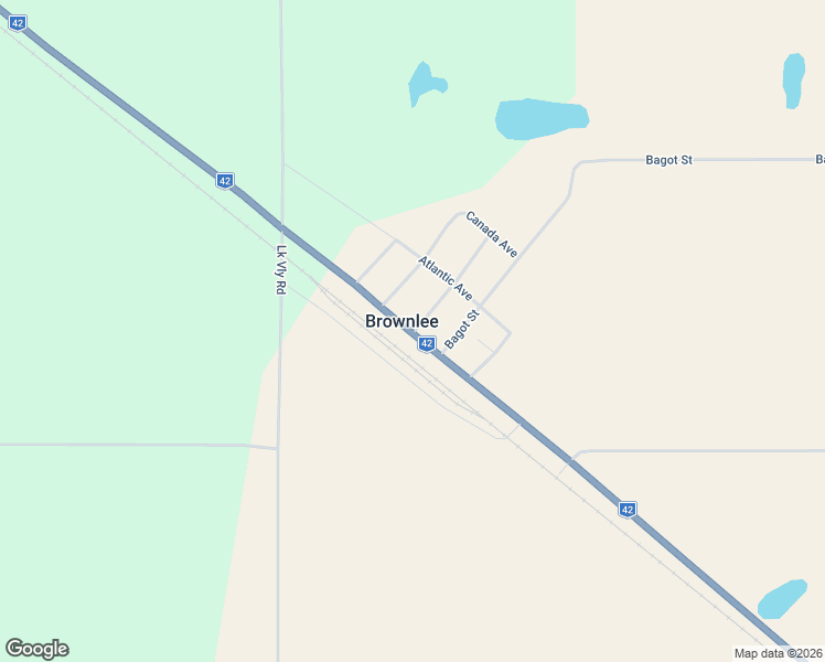 map of restaurants, bars, coffee shops, grocery stores, and more near in Brownlee