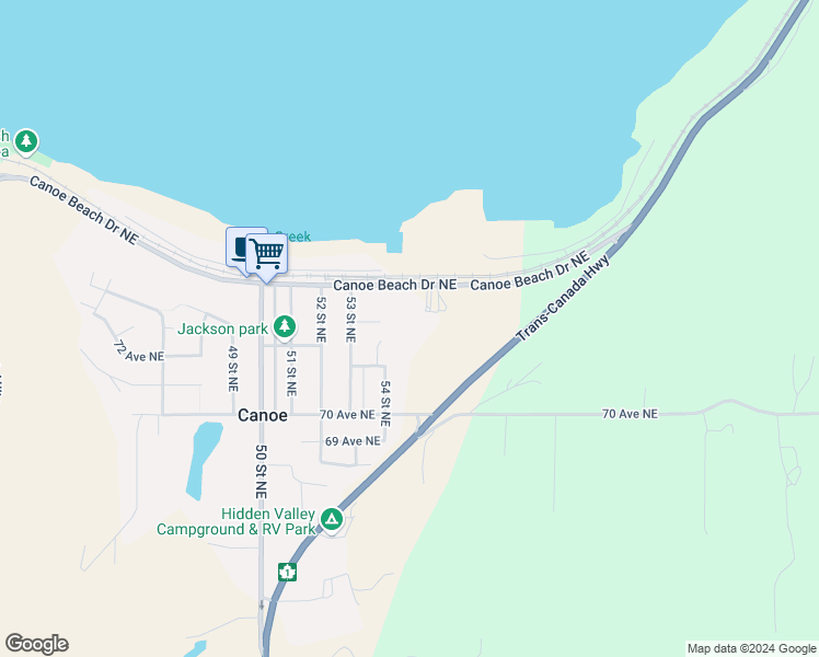 5440 Canoe Beach Drive Northeast, Salmon Arm BC Walk Score