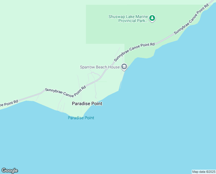 map of restaurants, bars, coffee shops, grocery stores, and more near 5416 C Sunnybrae-Canoe Point Road in Tappen