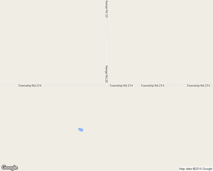 map of restaurants, bars, coffee shops, grocery stores, and more near Township Road 214 in Empress