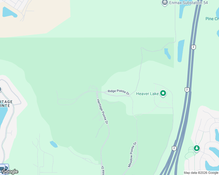 map of restaurants, bars, coffee shops, grocery stores, and more near 33 Ridge Pointe Drive in De Winton