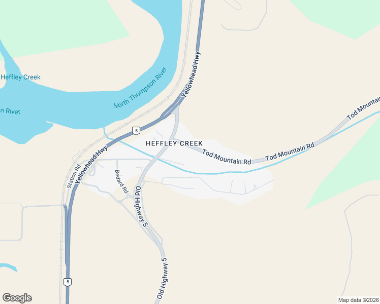 map of restaurants, bars, coffee shops, grocery stores, and more near 514 Tod Mountain Road in Kamloops