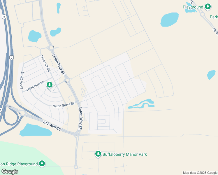 map of restaurants, bars, coffee shops, grocery stores, and more near 3924 202 Avenue Southeast in Calgary