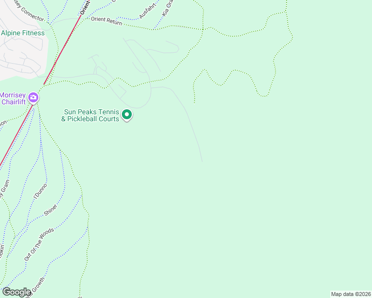 map of restaurants, bars, coffee shops, grocery stores, and more near in Sun Peaks