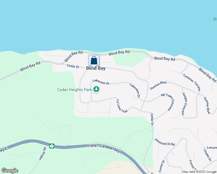 map of restaurants, bars, coffee shops, grocery stores, and more near 2250 Lakeview Drive in Sorrento