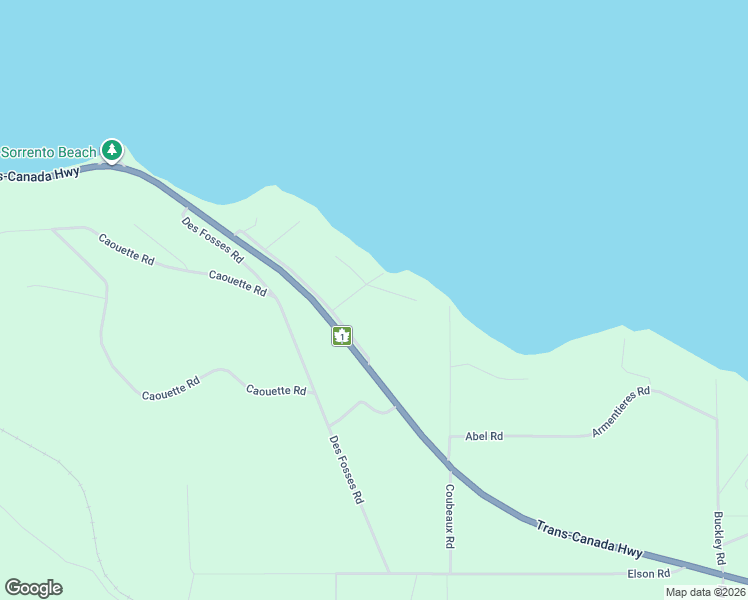 map of restaurants, bars, coffee shops, grocery stores, and more near 696 Viel Road in Sorrento