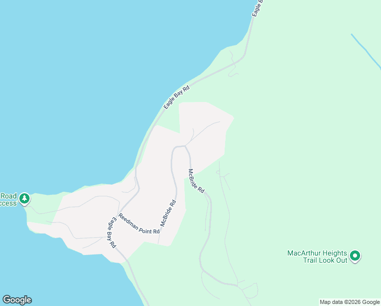 map of restaurants, bars, coffee shops, grocery stores, and more near 2584 Duncan Road in Blind Bay