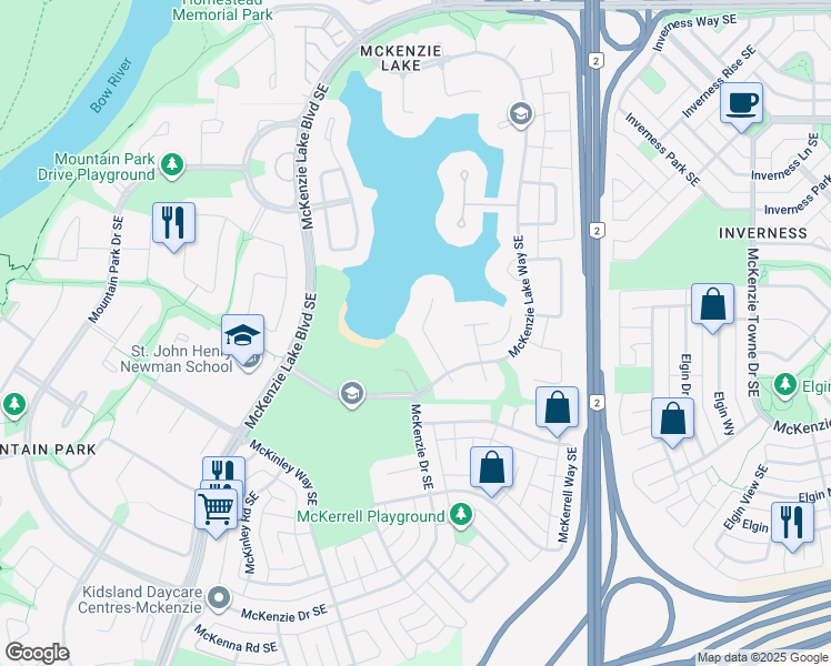 Mckenzie Lake Calgary Map 33 Mckenzie Lake Point Southeast, Calgary Ab - Walk Score