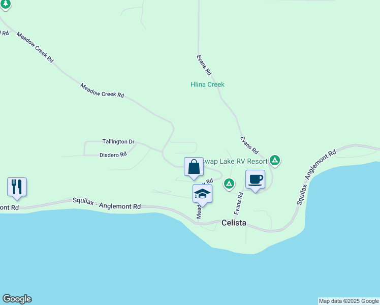5302 Meadow Creek Crescent, Celista BC Walk Score