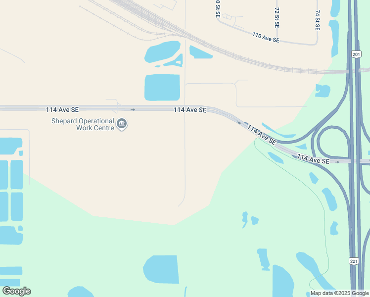 map of restaurants, bars, coffee shops, grocery stores, and more near 11920 68 Street Southeast in Calgary