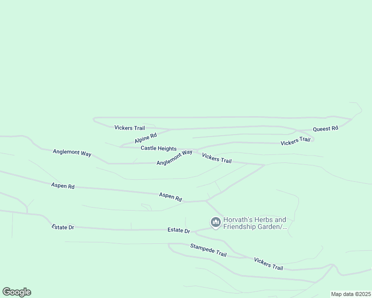 map of restaurants, bars, coffee shops, grocery stores, and more near 7427 Castle Heights in Anglemont