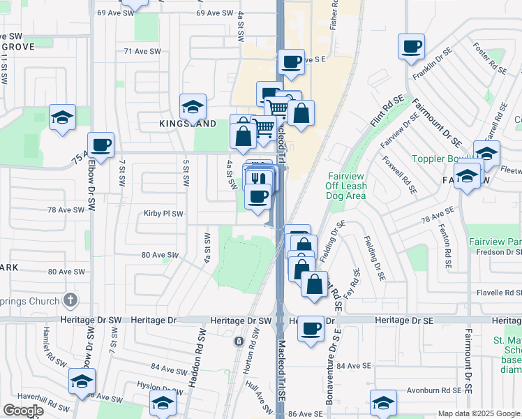 7777 Macleod Trail Southwest, Calgary AB Walk Score