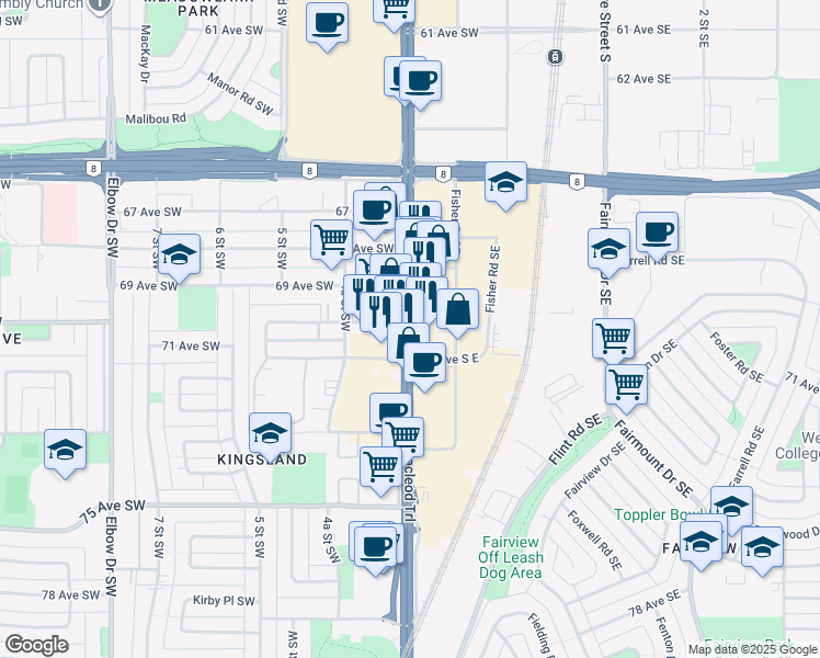 7104 Macleod Trail SE, Calgary AB Walk Score