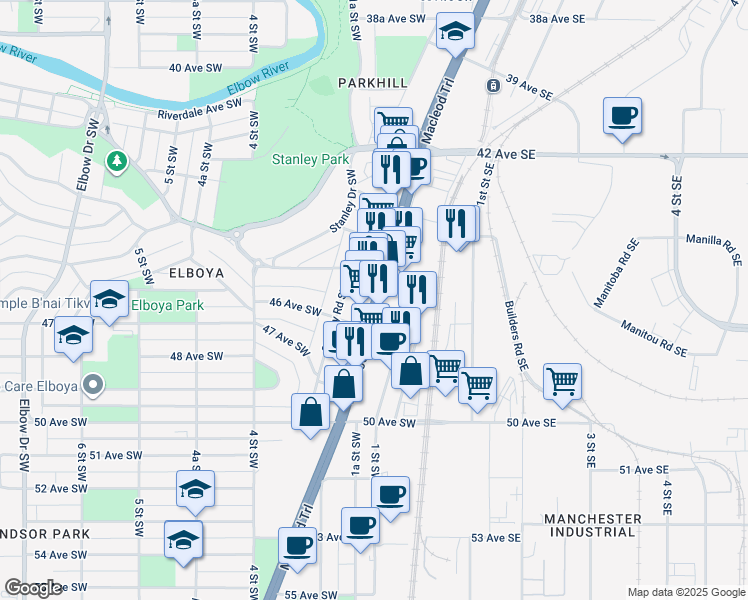 4637 Macleod Trail Southeast, Calgary AB Walk Score