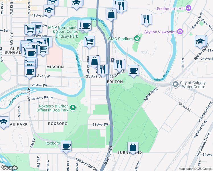 2525 Macleod Trail, Calgary AB Walk Score