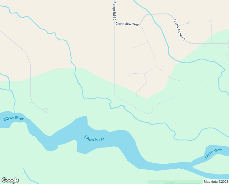 map of restaurants, bars, coffee shops, grocery stores, and more near 242006 Range Road 32 in Calgary