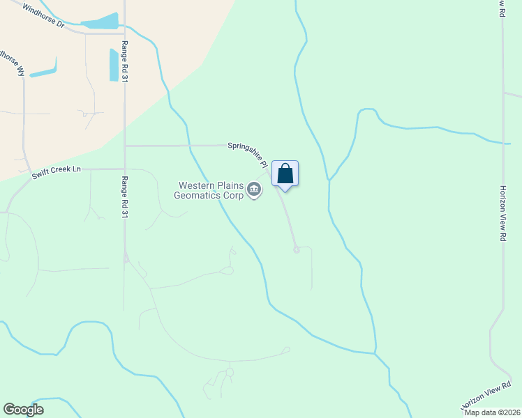 map of restaurants, bars, coffee shops, grocery stores, and more near 39 Springshire Place in Calgary