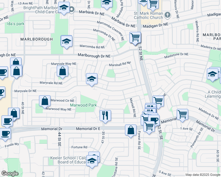 5108 Maryvale Drive Northeast, Calgary AB Walk Score
