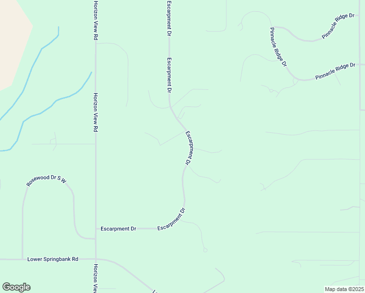 map of restaurants, bars, coffee shops, grocery stores, and more near 19 Spring Ridge Estates in Calgary