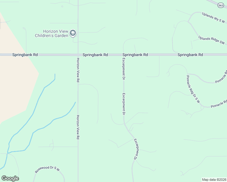 map of restaurants, bars, coffee shops, grocery stores, and more near 237 Escarpment Drive in Calgary