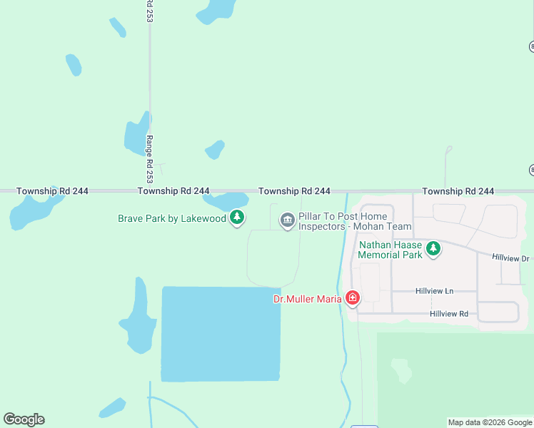 map of restaurants, bars, coffee shops, grocery stores, and more near 11 Lakewood Mews in Lyalta