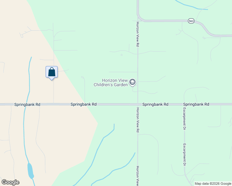 map of restaurants, bars, coffee shops, grocery stores, and more near 30002-30090 Springbank Road in Calgary
