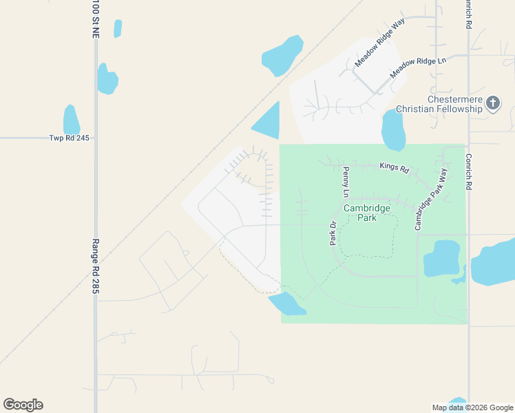 map of restaurants, bars, coffee shops, grocery stores, and more near 307 Grange Lane in Rocky View County
