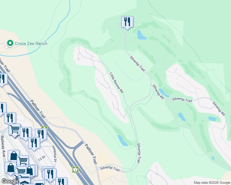 19 Blue Grouse Ridge, Canmore AB - Walk Score