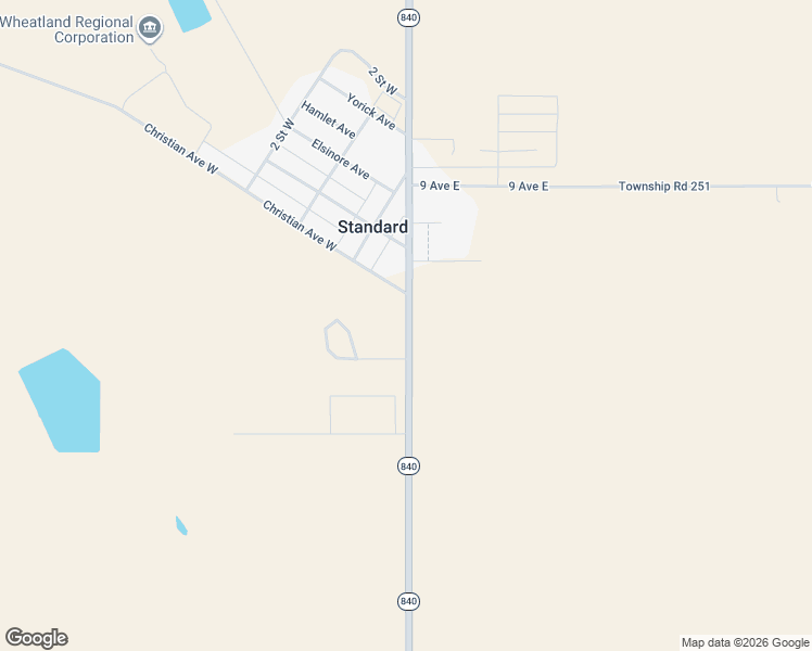 map of restaurants, bars, coffee shops, grocery stores, and more near 504 East Road in Standard