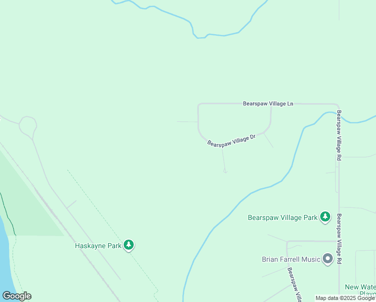 map of restaurants, bars, coffee shops, grocery stores, and more near 717 Bearspaw Village Drive in Calgary