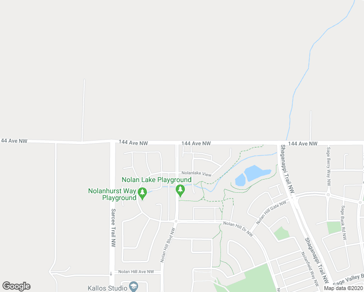 map of restaurants, bars, coffee shops, grocery stores, and more near 992 Nolan Hill Boulevard Northwest in Calgary