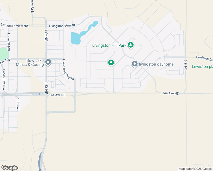 map of restaurants, bars, coffee shops, grocery stores, and more near 162 Howse Common Northeast in Calgary
