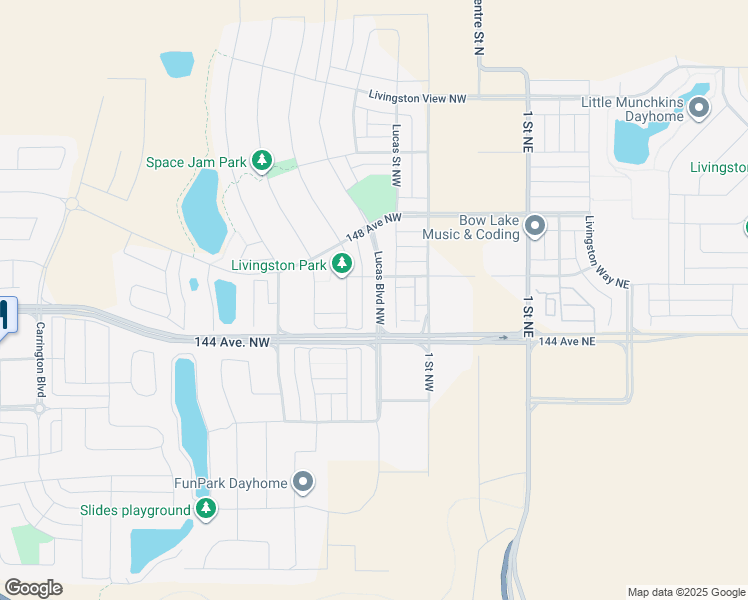 map of restaurants, bars, coffee shops, grocery stores, and more near 50 Lucas Crescent Northwest in Calgary