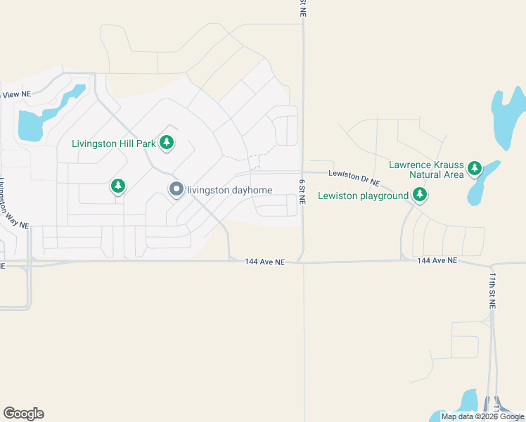 map of restaurants, bars, coffee shops, grocery stores, and more near Range Road 12 in Balzac