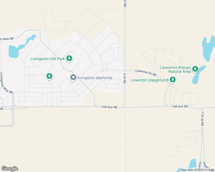 map of restaurants, bars, coffee shops, grocery stores, and more near Range Road 12 in Balzac
