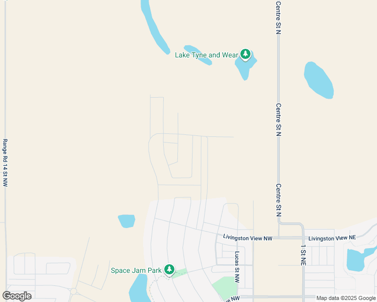 map of restaurants, bars, coffee shops, grocery stores, and more near Centre Street North in Balzac